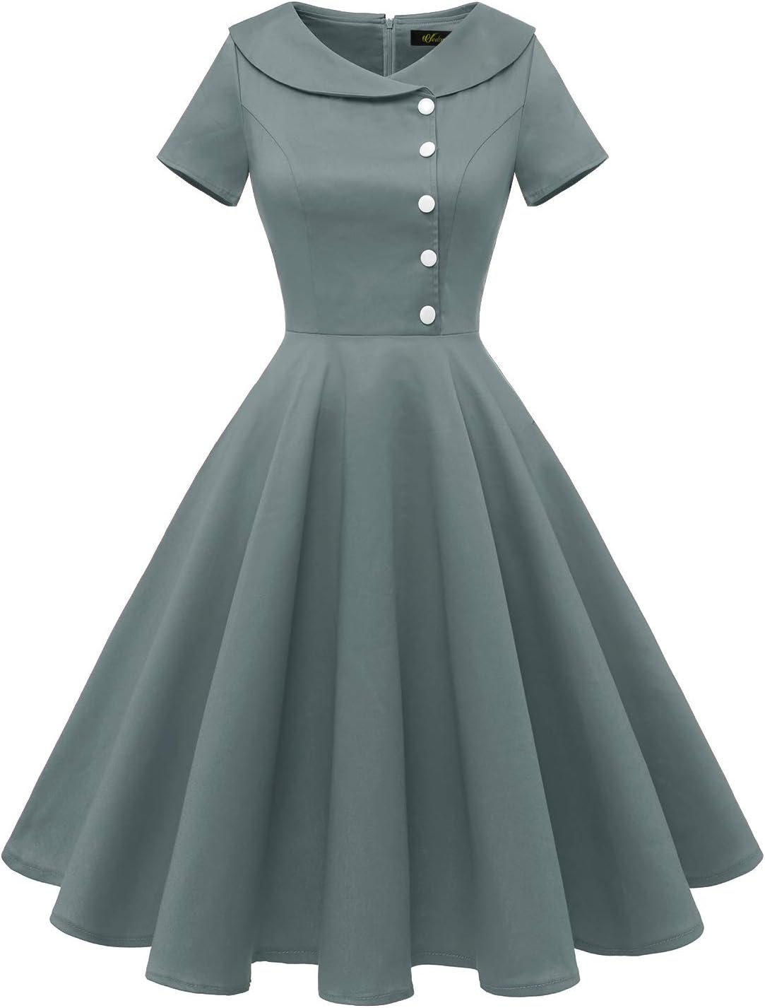 Wedtrend Women's 1950s Vintage Audrey Hepburn Style Cocktail Swing Dresses