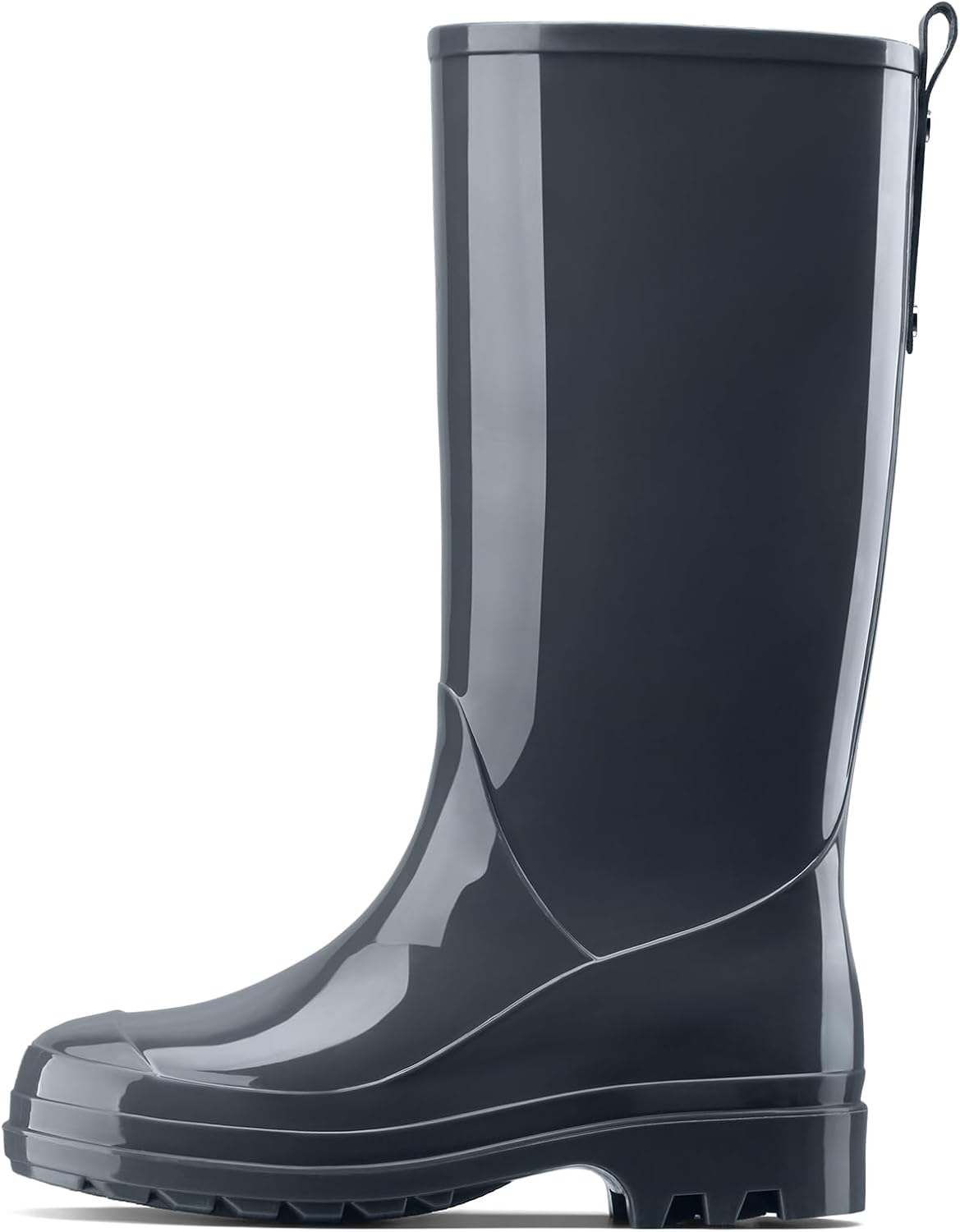 Rain Boots For Women Waterproof Boots, Knee High Rain