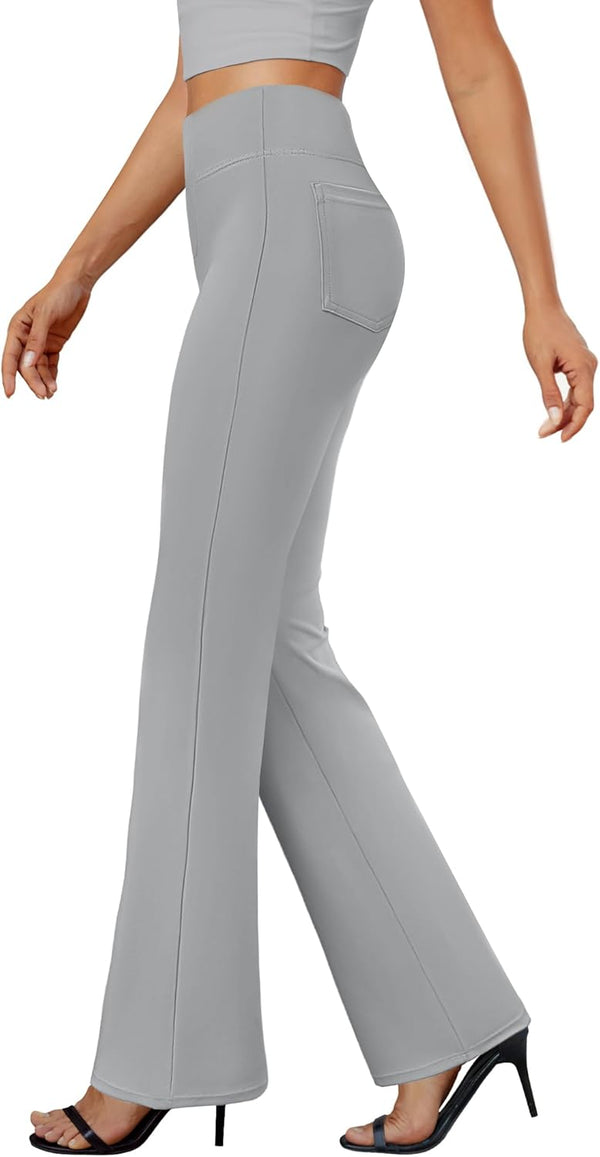 Womens Bootcut Dress Pants Business Casual Work Pants With