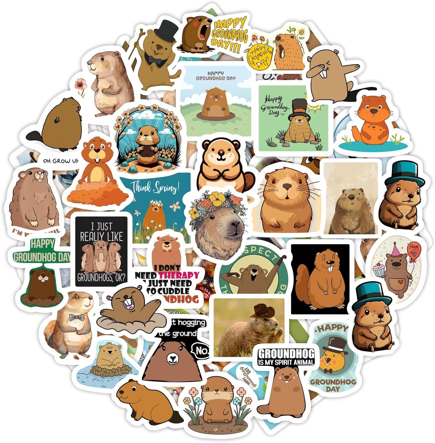 100Pcs Classic Rock Stickers — Rockabilly Guitar & Music Emblems