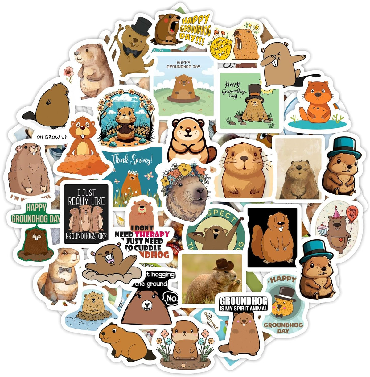 100Pcs Classic Rock Stickers — Rockabilly Guitar & Music Emblems