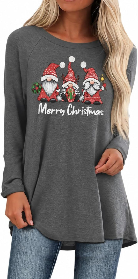Tunic Tops for Women Loose Fit Dressy Long Sleeve for Leggings