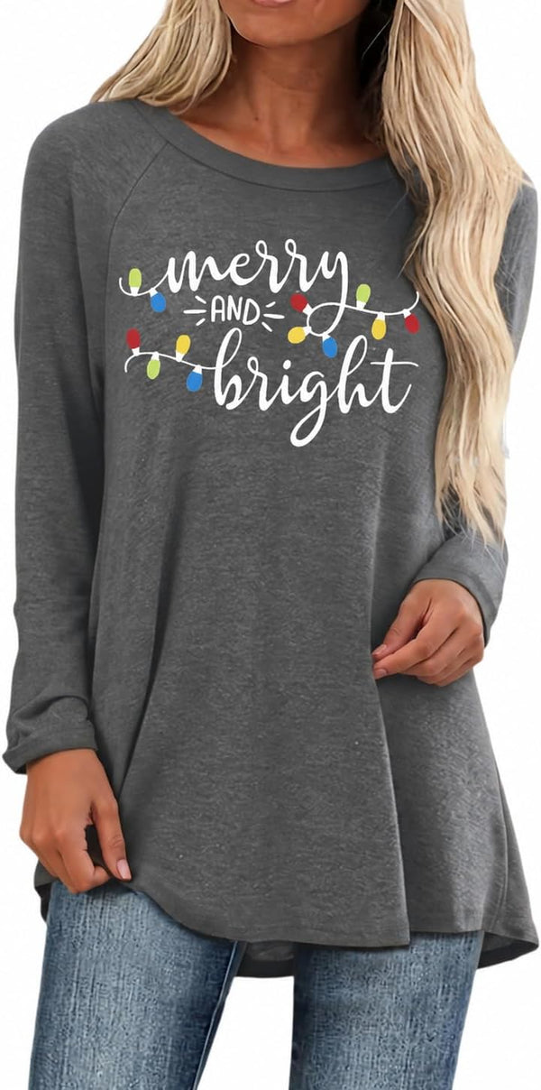 Tunic Tops for Women Loose Fit Dressy Long Sleeve for Leggings
