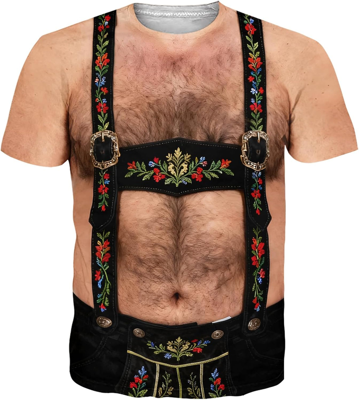 uideazone Mens 3D Funny Graphic T Shirt Novelty Short Sleeve Costume Tees