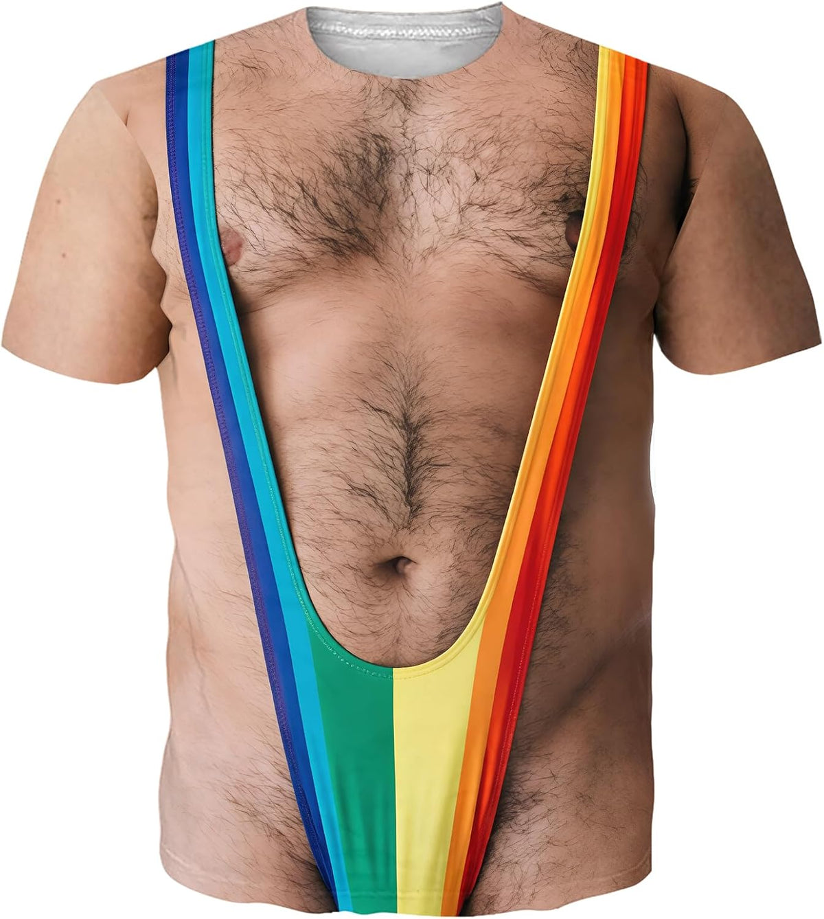 uideazone Mens 3D Funny Graphic T Shirt Novelty Short Sleeve Costume Tees