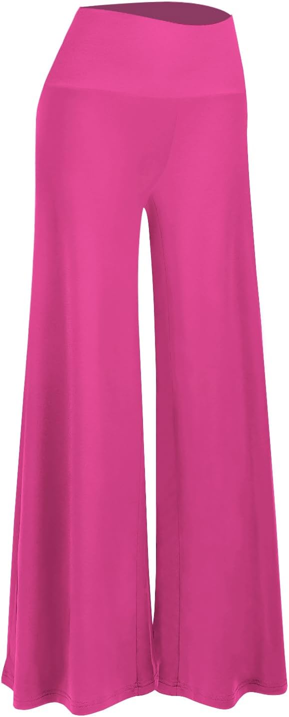 Women's Stretchy Wide Leg Palazzo Lounge Pants Casual Comfy