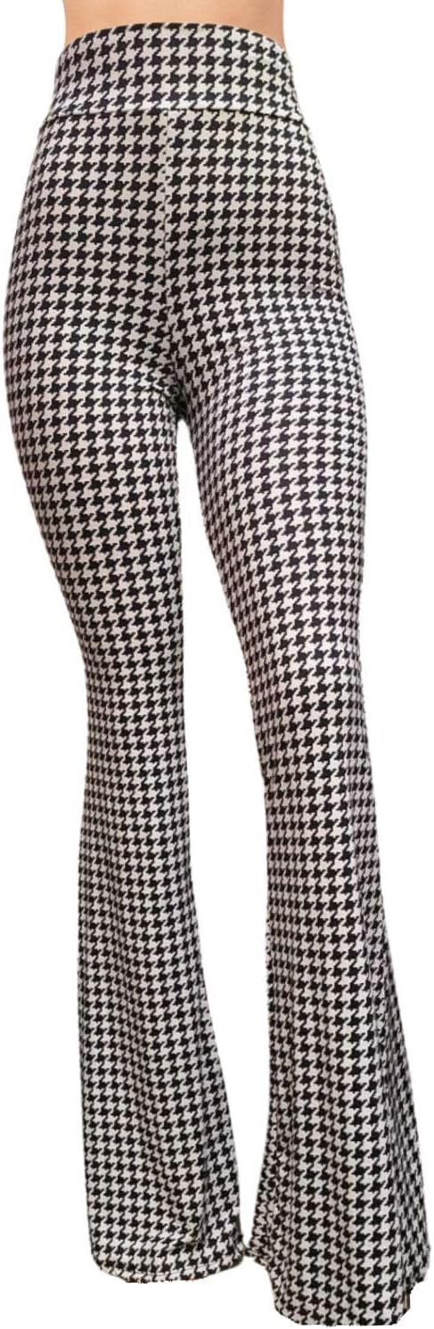 Women's High Waist Wide Leg Long Palazzo Bell Bottom