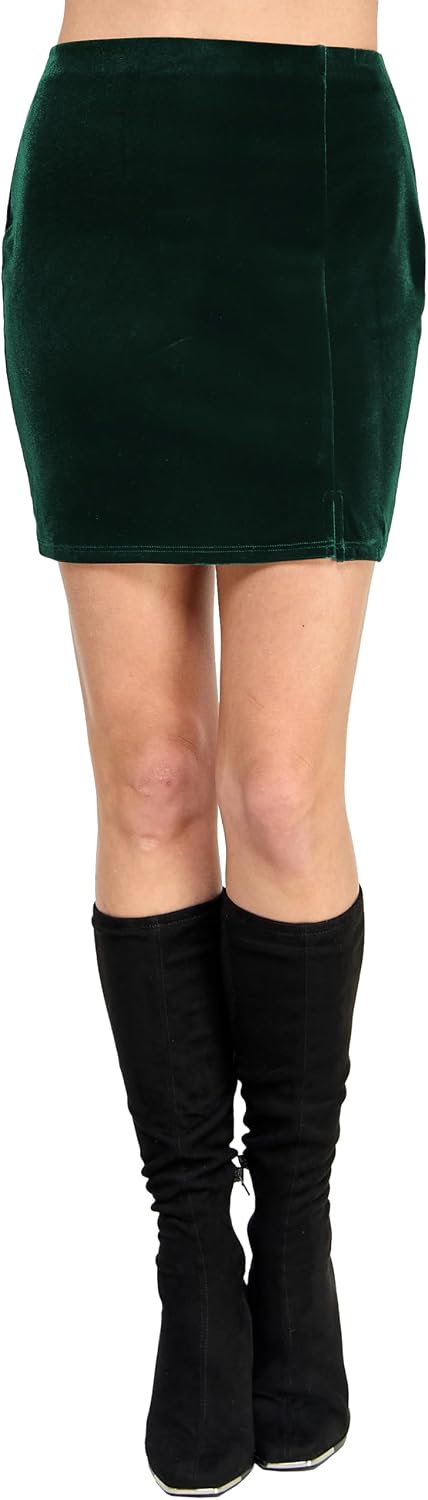 Women's Mini Fitting Split Skirt
