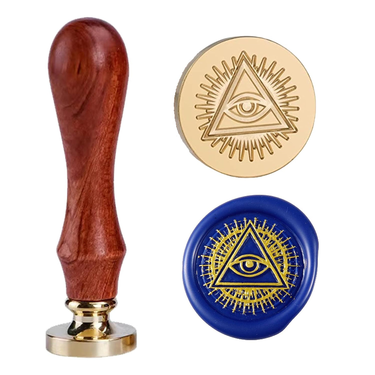 Celtic Knot Triquetra Wax Seal Stamp - Trinity Knot Sealing Wax Infinity Symbol of Endless Love - Good Luck Amulet - Irish Witchcraft Wicca Magic Wolf Vintage