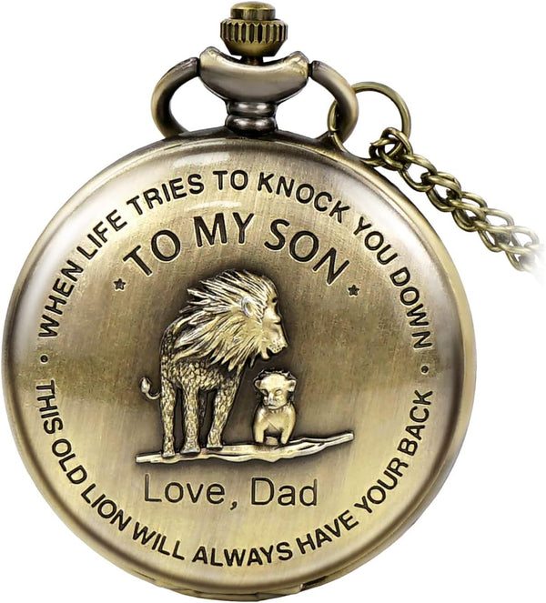 Men's Musical Pocket Watch — Collectible Gift
