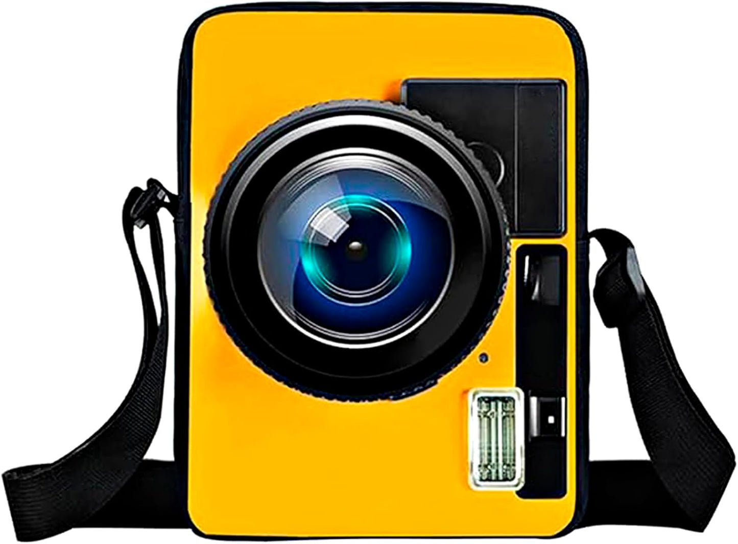 Camera-Shaped Casual Crossbody Shoulder Handbag — Whimsical Retro Punk Style