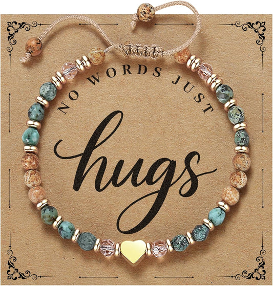 yupoxiu Natural Stone Bracelets - Inspirational Birthday Gifts for Women
