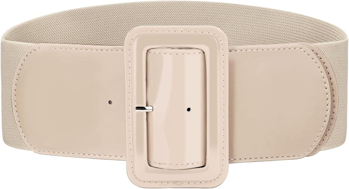 Stretchy Wide Women Belts Elastic Vintage Belts for Women Fashion Ladies Waist Belt for Dress