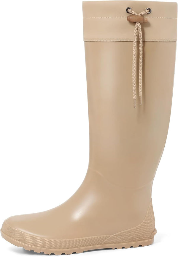 Women's Packable Lightweight Tall Rain Boots