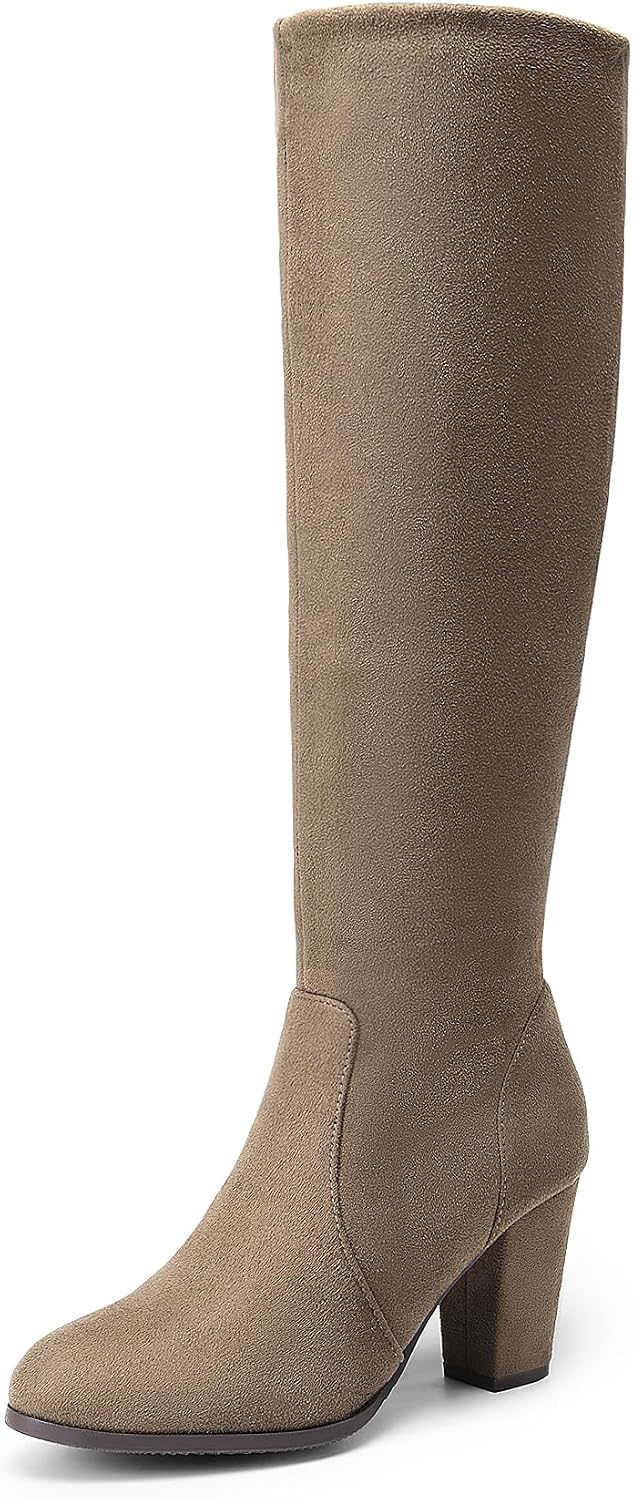 DREAM PAIRS Women's Knee High Winter Fall Tall Riding Boots