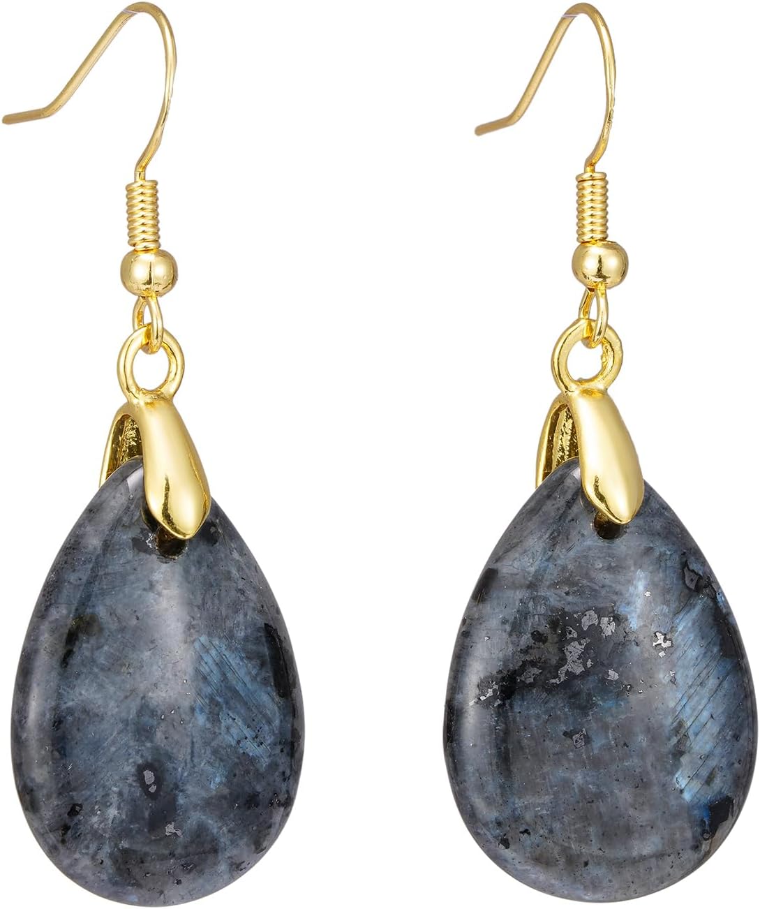 Boho Natural Stone Dangle Drop Earrings