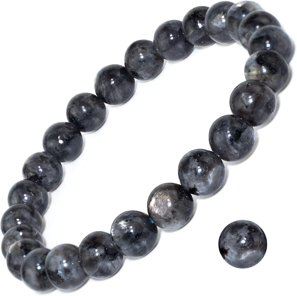 Natural Gemstone Stretch Elastic Bracelet