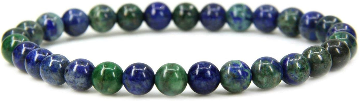 Angelstones Gemstones 6mm Round Beads Healing Crystal Bracelet for women