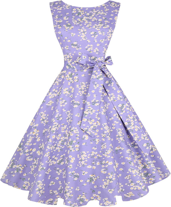 Sleeveless Vintage 1950s Cocktail Dress