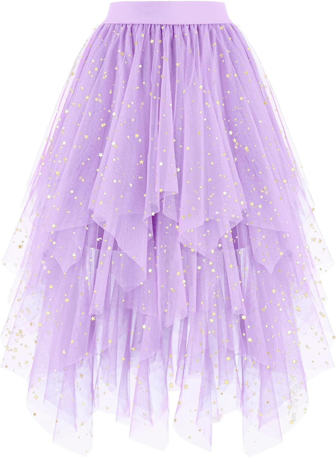 High Low Layered Puffy Fairy Tulle Skirts