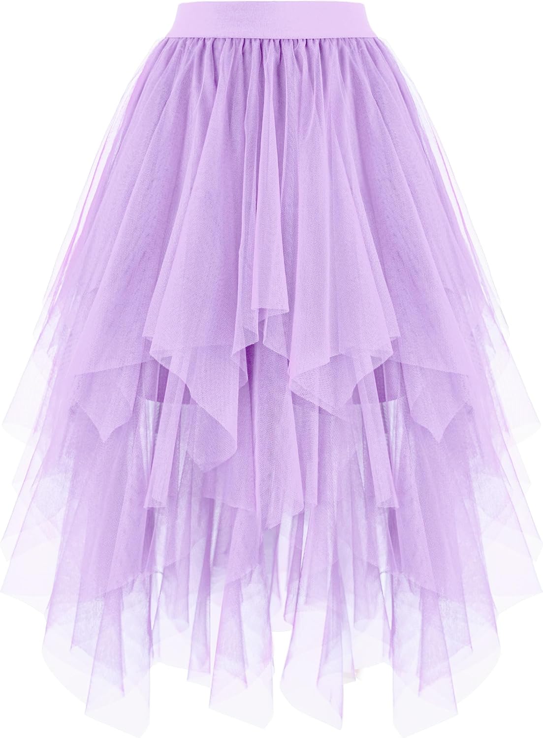 High Low Layered Puffy Fairy Tulle Skirts