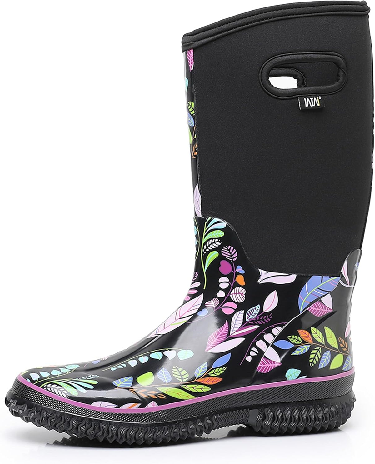 Mid-calf Rain Boots - Waterproof Insulated 5.5mm Neoprene Mud Boots