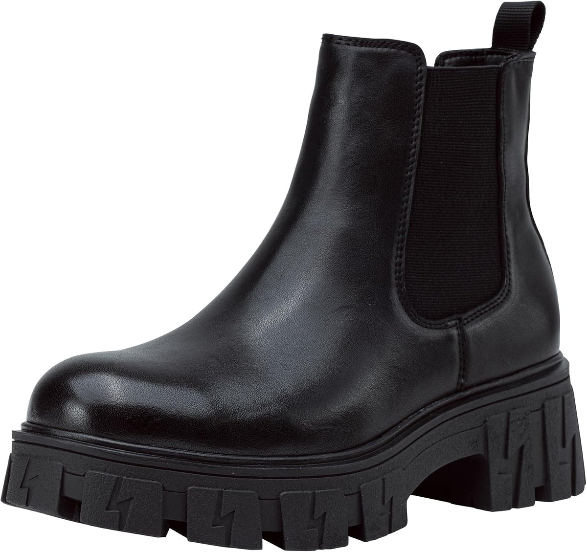 Women's Chelsea Combat Boots, Chunky Platform Ankle Boots