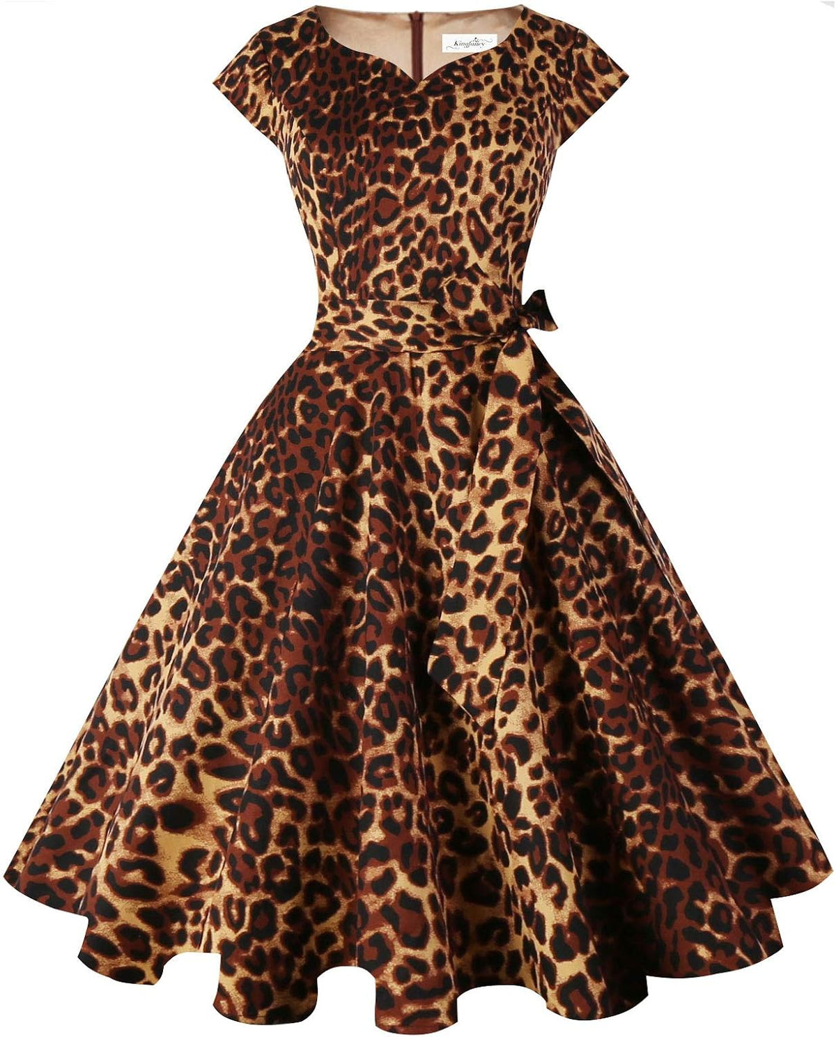 Women Vintage 1950s Dress Cocktail Dresses