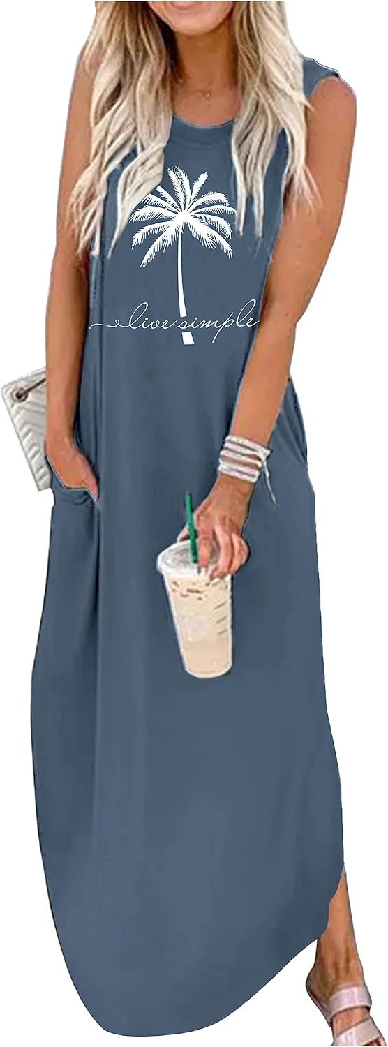 CHUNTIANRAN Maxi Dresses for Women Summer Outfits Boho Beach Long Dresses Casual Sundresses Resort Wear for Women 2026