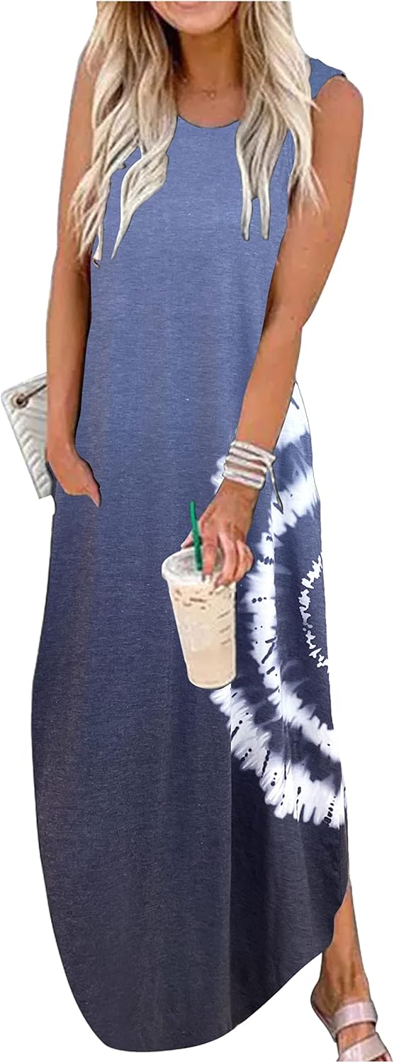 CHUNTIANRAN Maxi Dresses for Women Summer Outfits Boho Beach Long Dresses Casual Sundresses Resort Wear for Women 2026