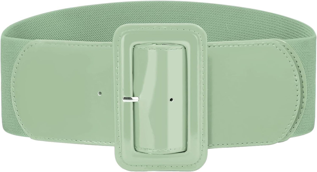 Stretchy Wide Women Belts Elastic Vintage Belts for Women Fashion Ladies Waist Belt for Dress