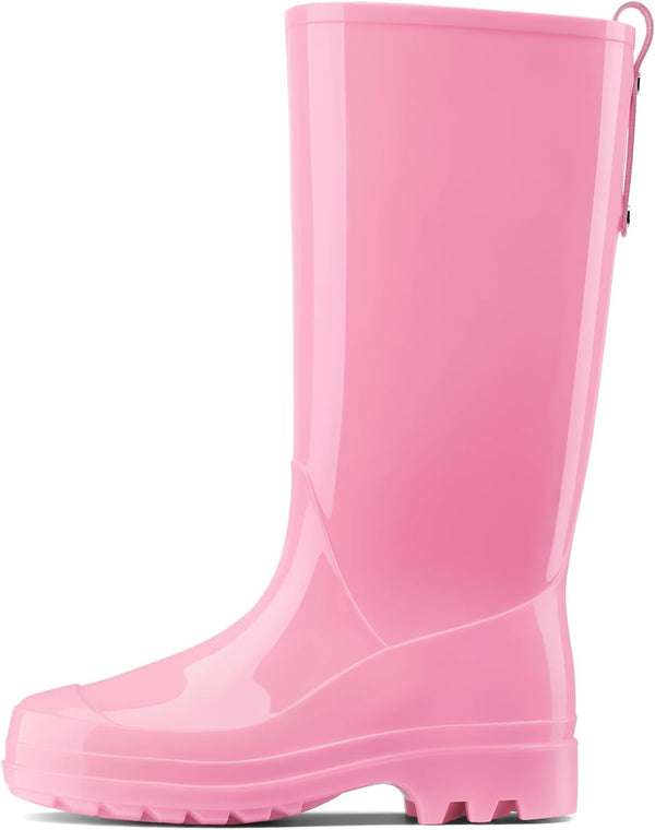 Rain Boots For Women Waterproof Boots, Knee High Rain