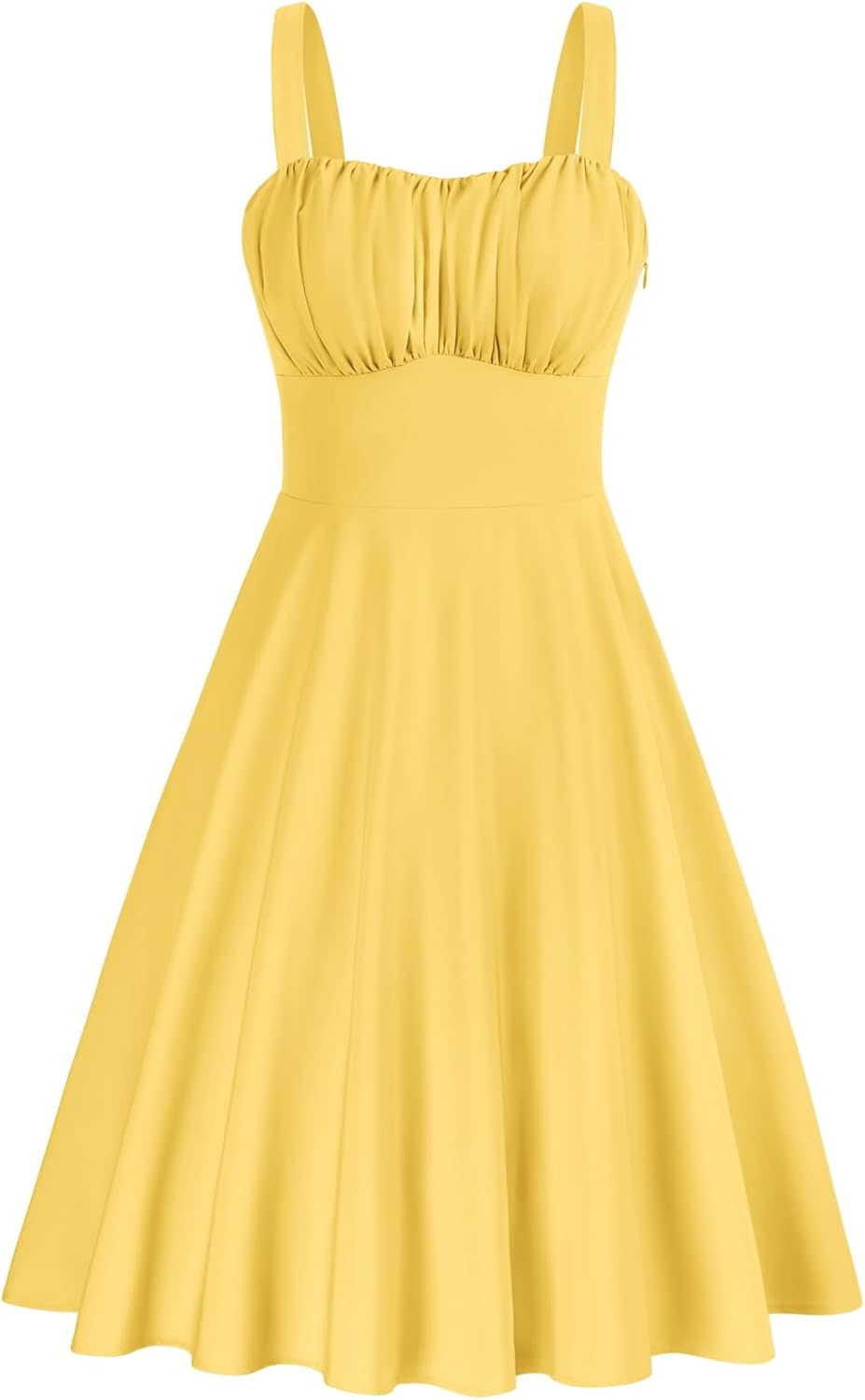 Belle Poque Womens Vintage A-line Midi Cocktail Party Dress