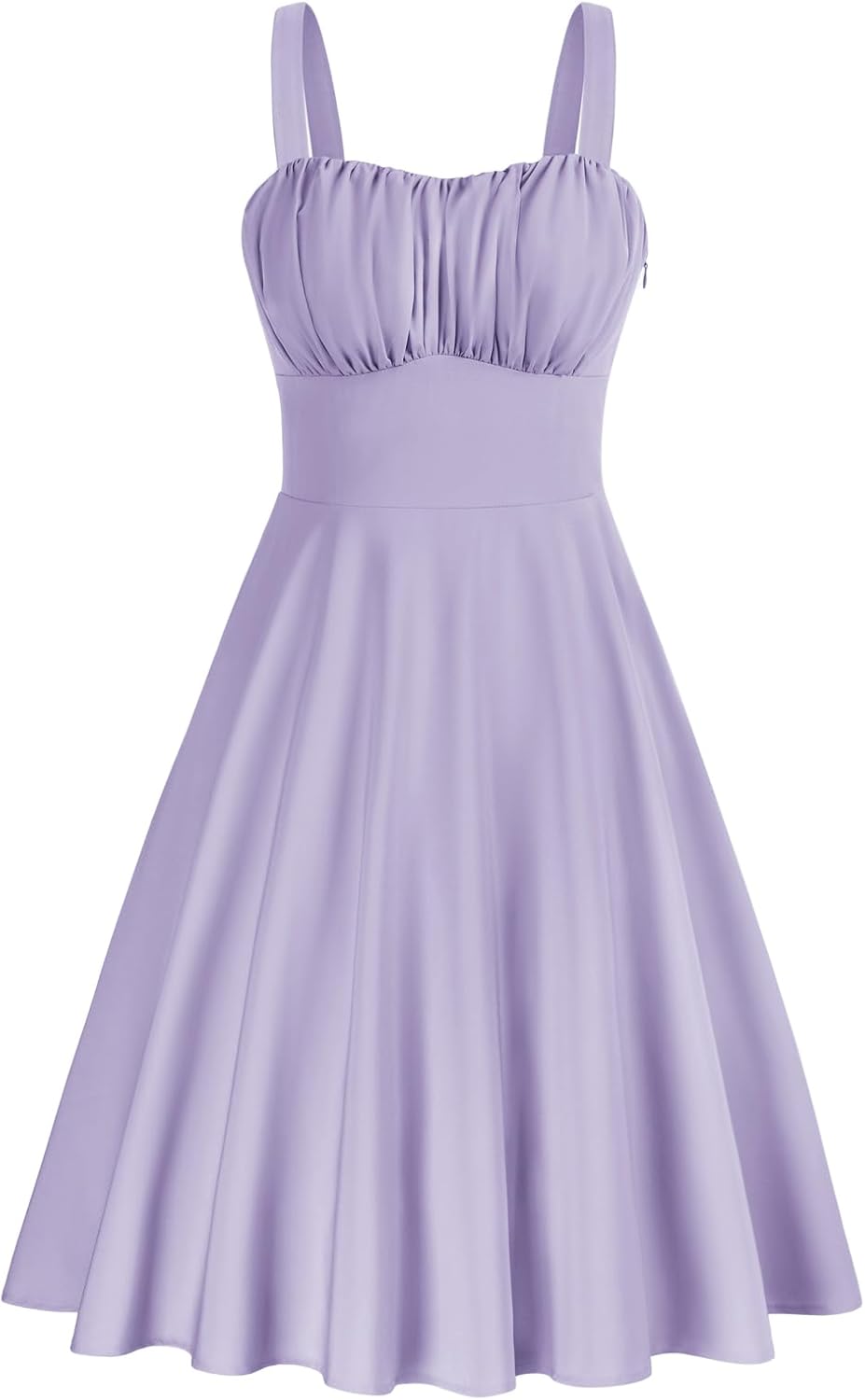 Belle Poque Womens Vintage A-line Midi Cocktail Party Dress