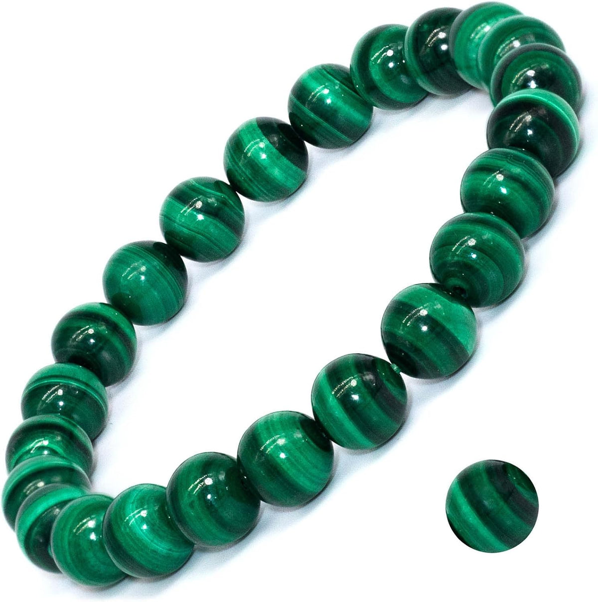 Natural Gemstone Stretch Elastic Bracelet