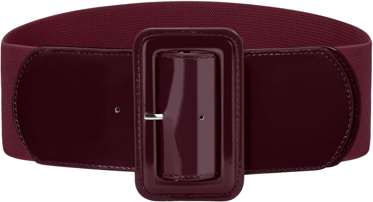 Stretchy Wide Women Belts Elastic Vintage Belts for Women Fashion Ladies Waist Belt for Dress