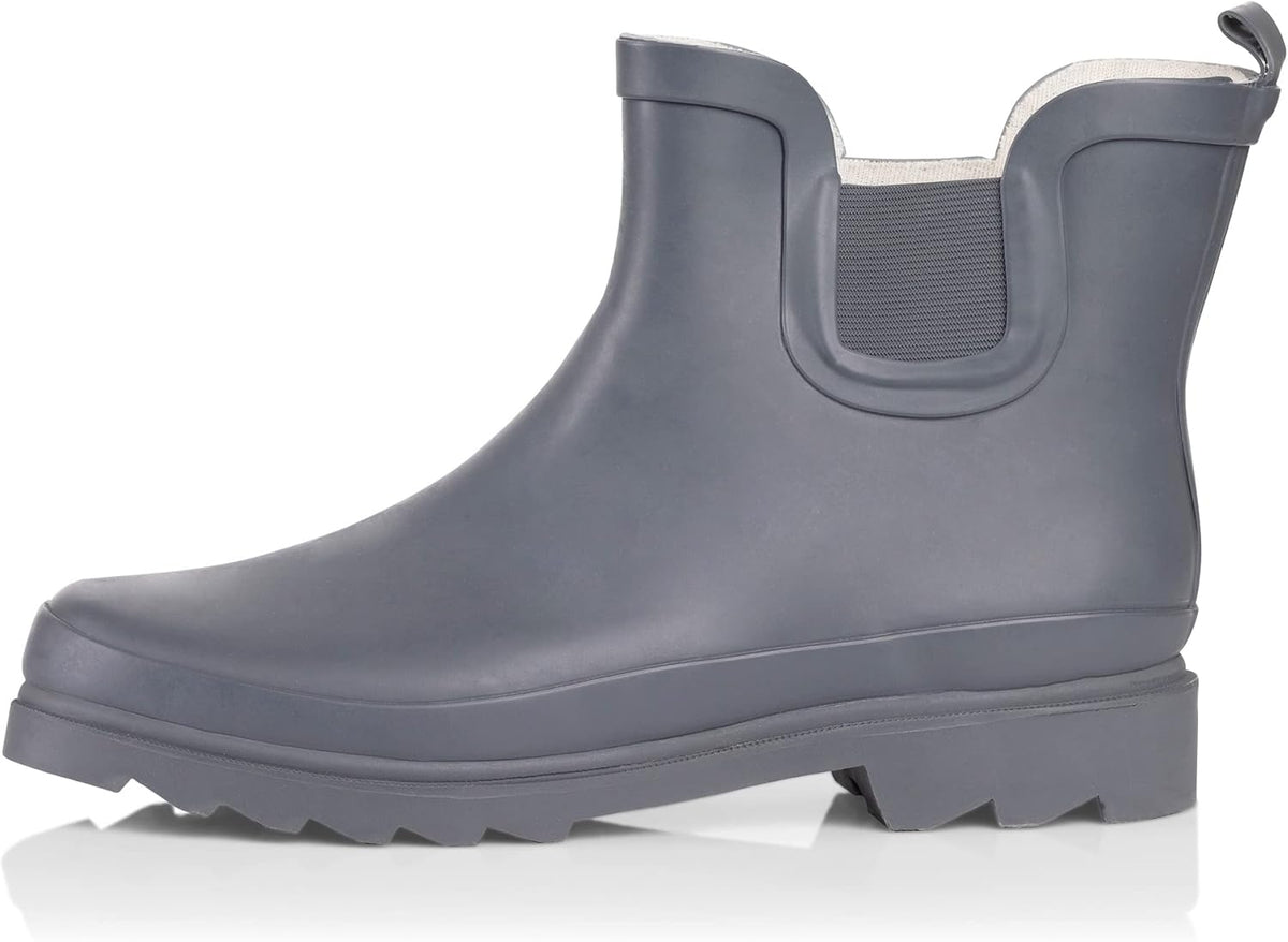 Womens Ankle Rain Boots - Ladies Waterproof Winter Spring