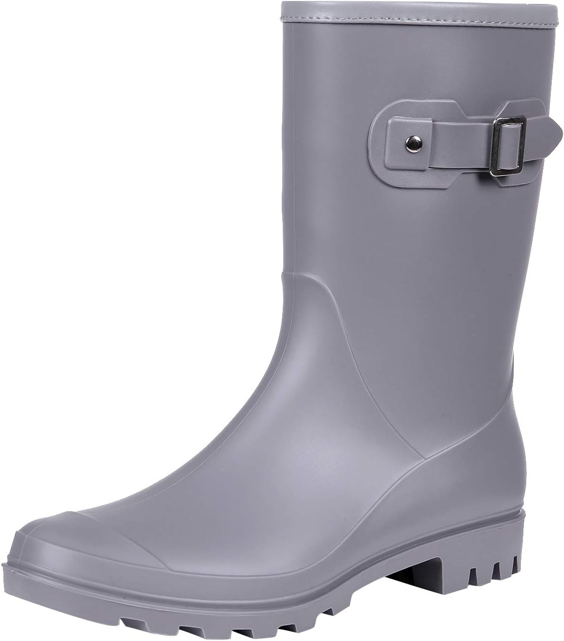 Mid Calf Rain Boots Waterproof Shoes