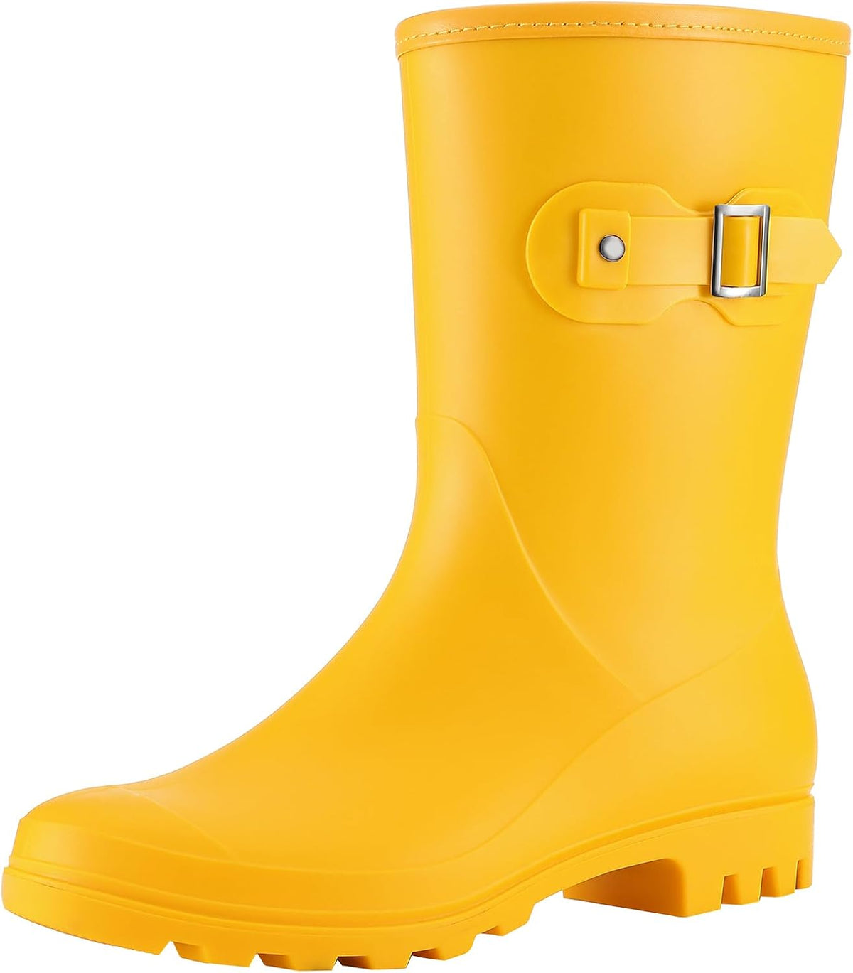 Mid Calf Rain Boots Waterproof Shoes