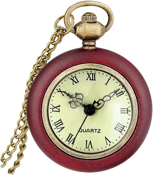 Vintage Analogue Pocket Watch with Chain