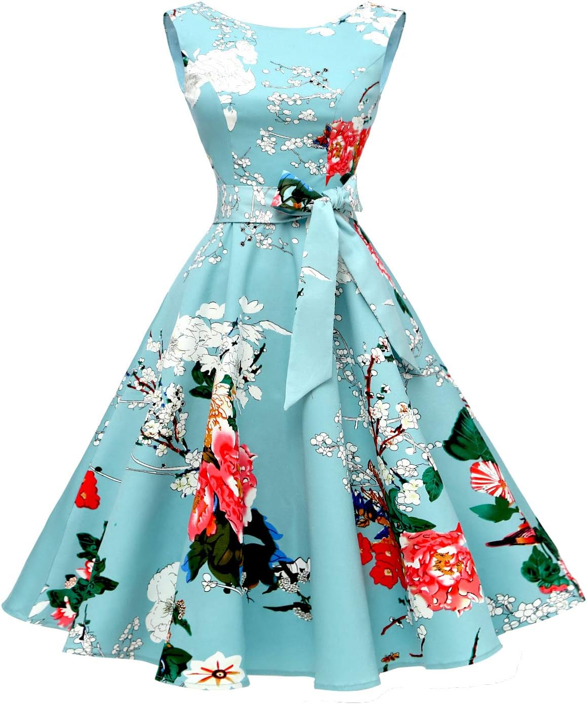 Sleeveless Vintage 1950s Cocktail Dress