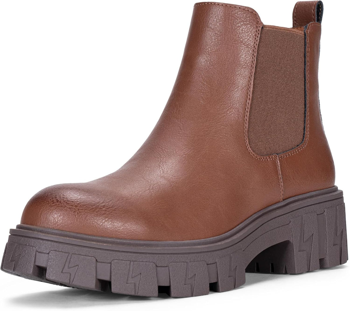 Women's Chelsea Combat Boots, Chunky Platform Ankle Boots