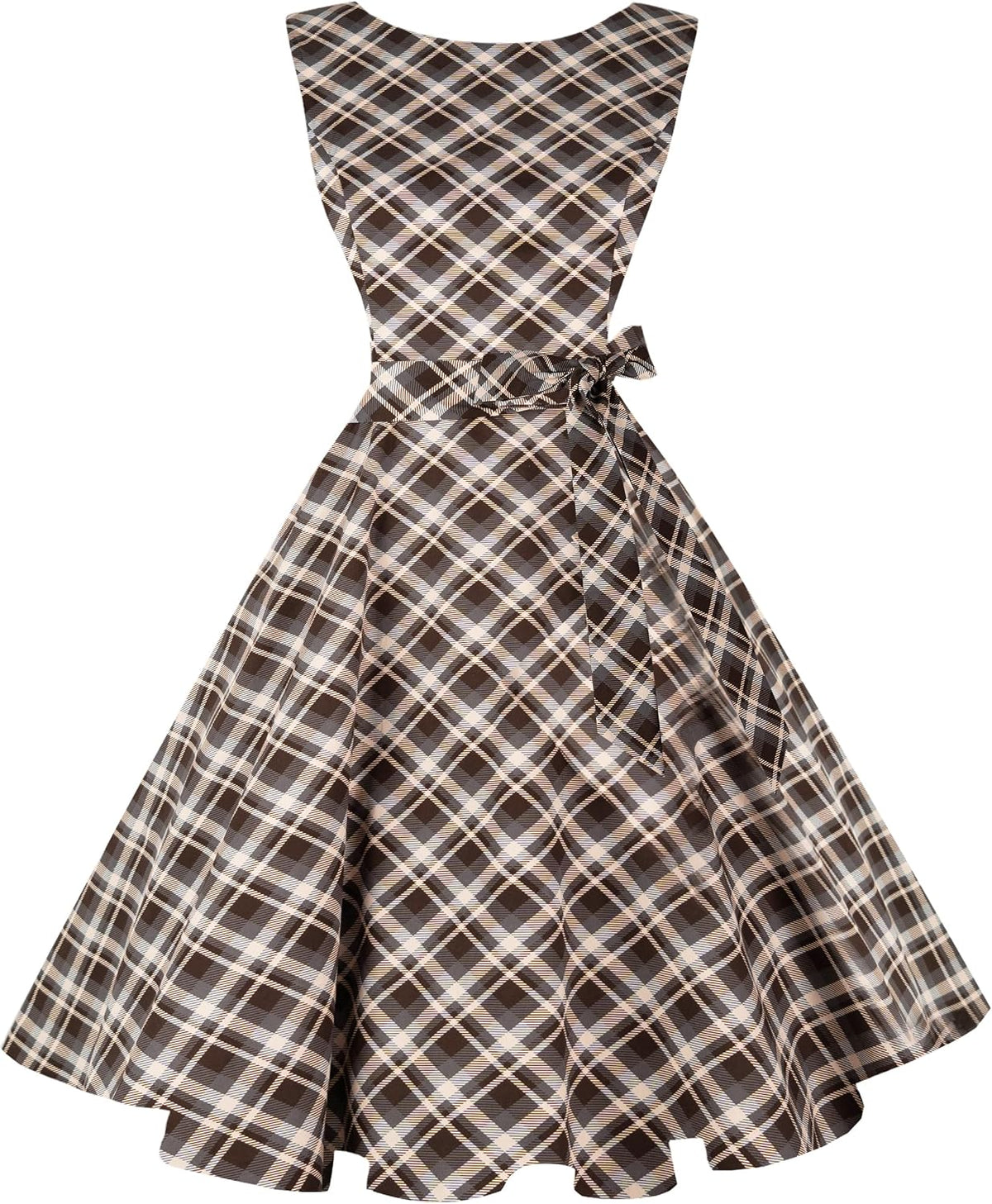 Sleeveless Vintage 1950s Cocktail Dress