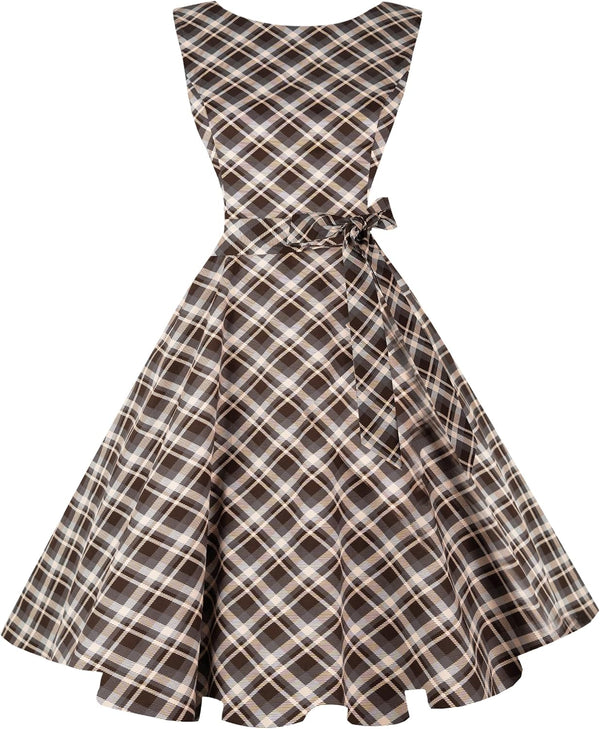 Sleeveless Vintage 1950s Cocktail Dress