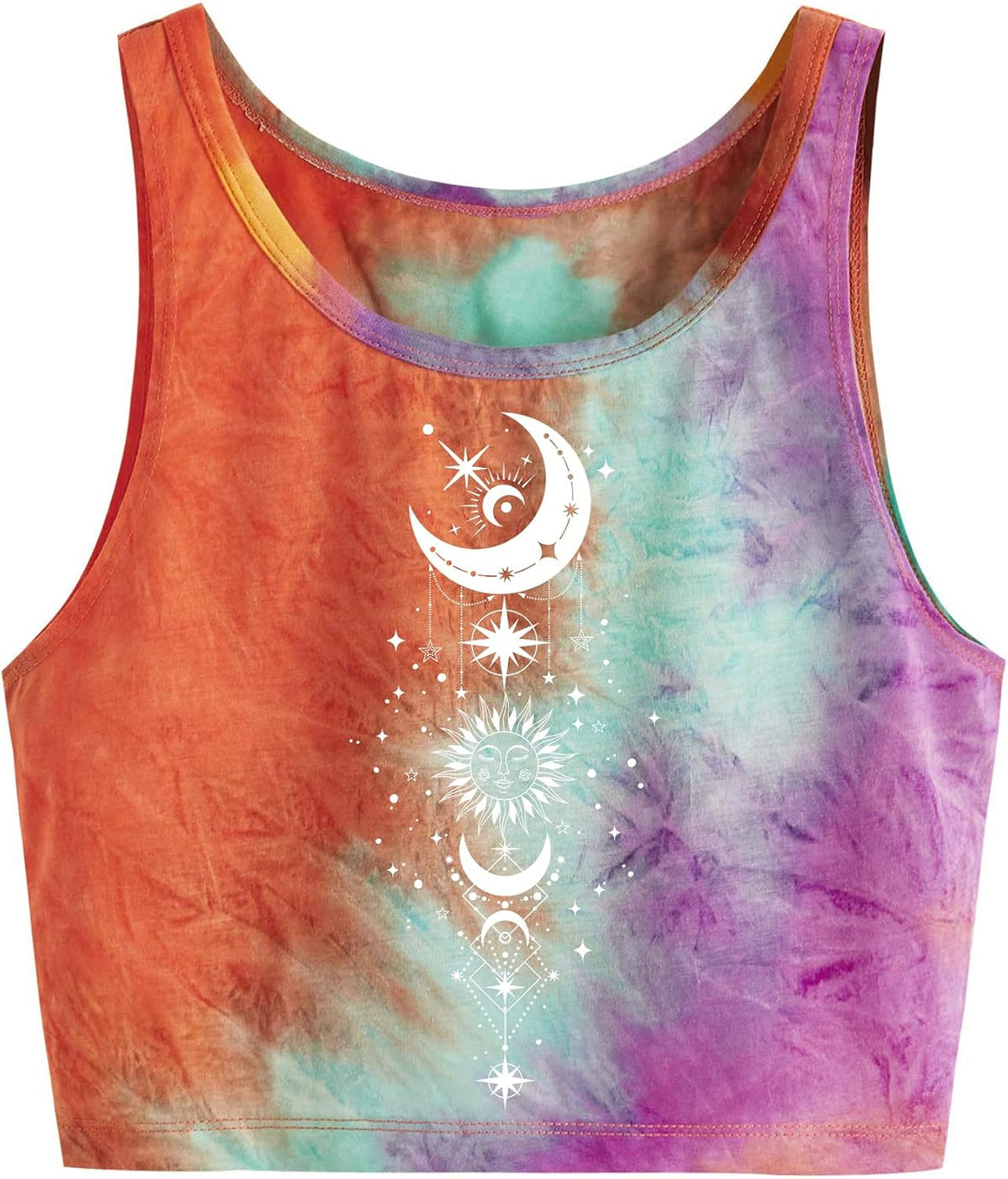 Remidoo Crop Tops for Women Casual Cropped Tank Top Summer Sleeveless Shirts