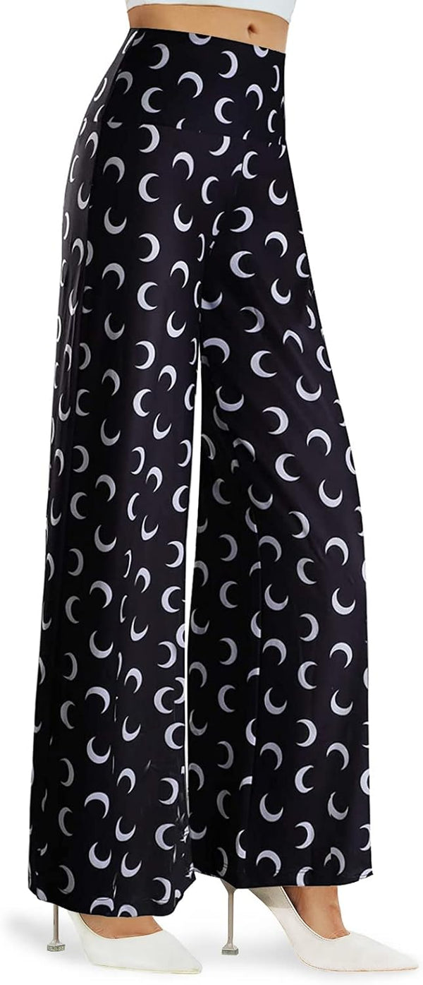 Women's Stretchy Wide Leg Palazzo Lounge Pants Casual Comfy