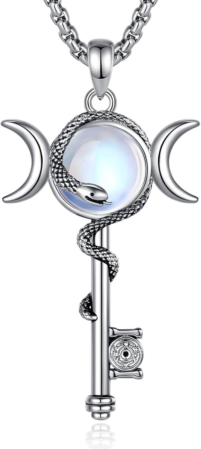 Hecate Key Necklace Witchy Jewelry for Women Witch Protection Sigils Gifts Secondary image