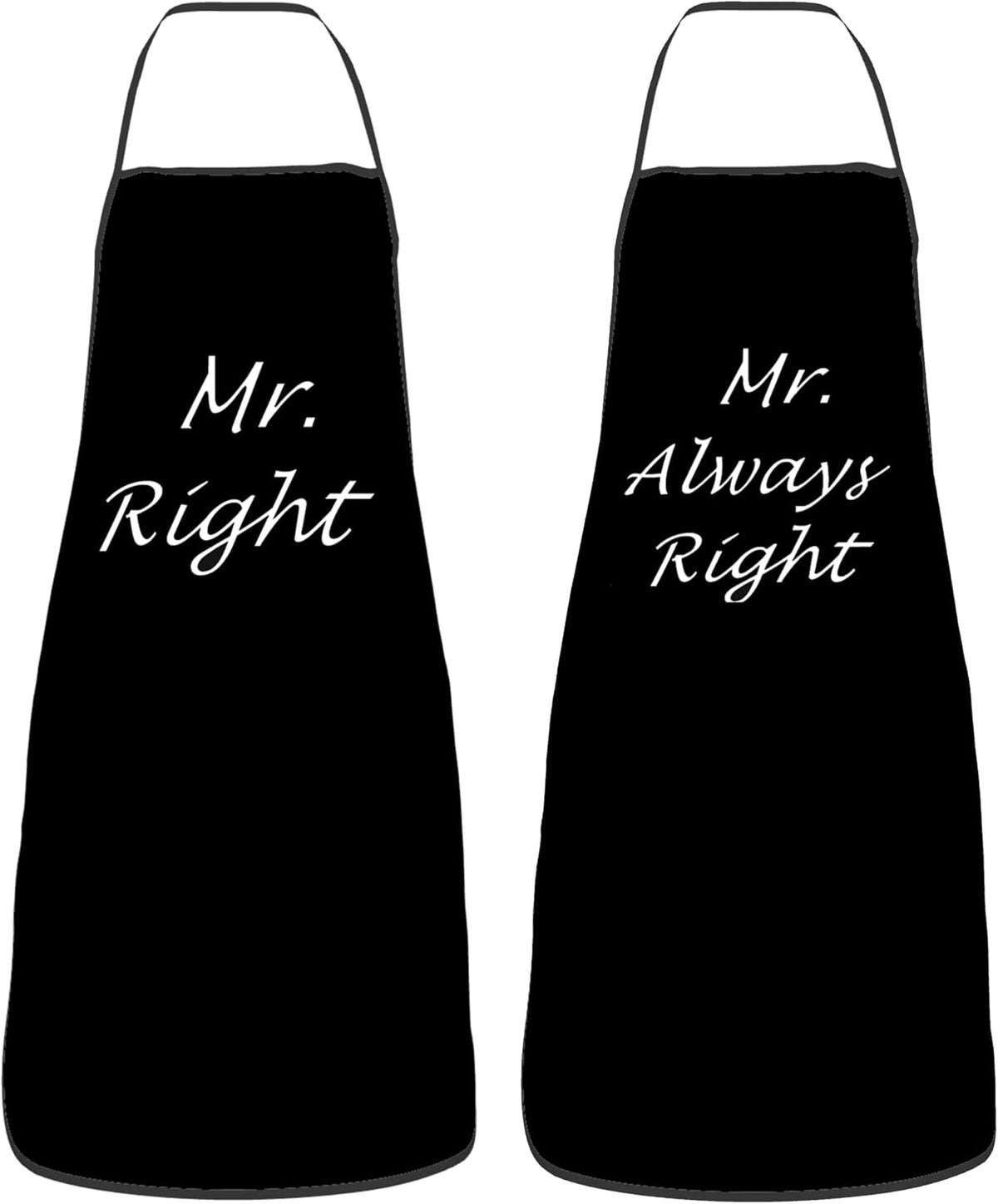 Halloween Aprons Gifts for Women Mens Funny Boo-mate Cooking Apron, Funny Gift for Him Her,His Hers (2 Pcs)