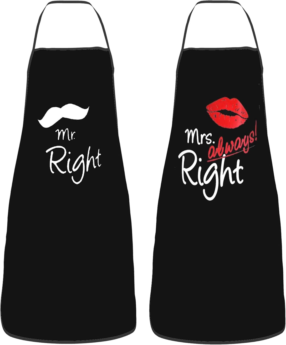Halloween Aprons Gifts for Women Mens Funny Boo-mate Cooking Apron, Funny Gift for Him Her,His Hers (2 Pcs)