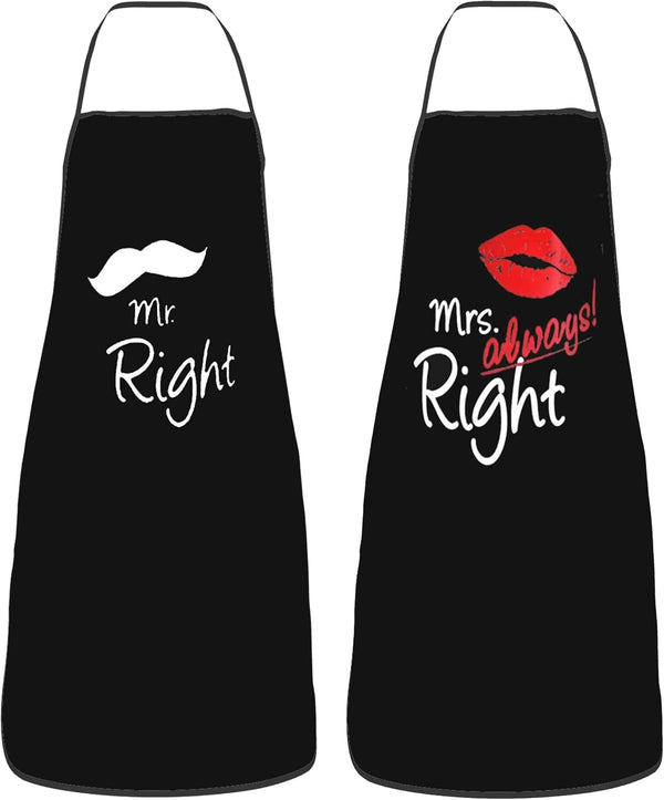 Halloween Aprons Gifts for Women Mens Funny Boo-mate Cooking Apron, Funny Gift for Him Her,His Hers (2 Pcs)